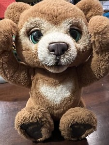 FurReal Cubby The Curious Bear Interactive  Electronic Plush Toy Tested Video