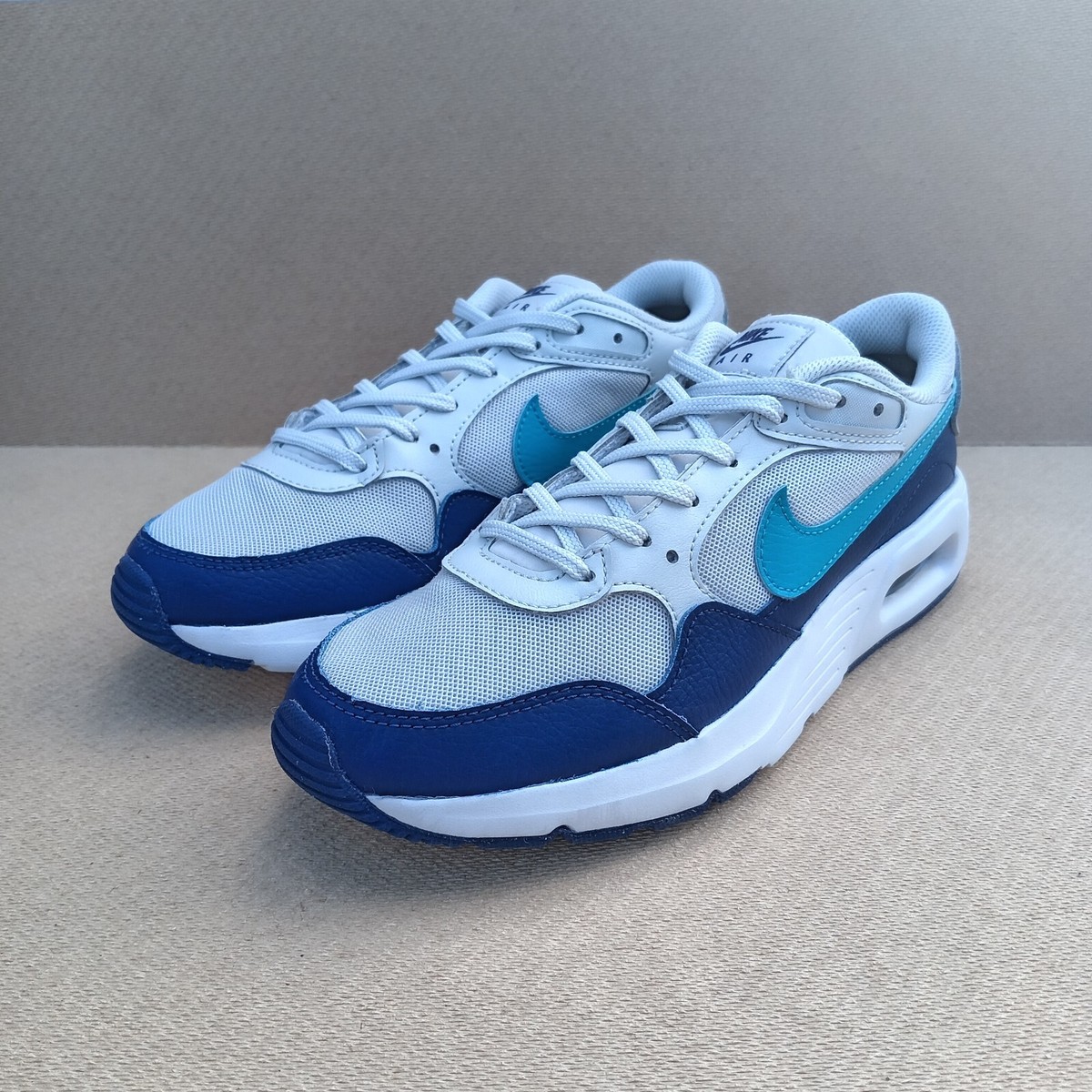Air Max SC GS Pure Platinum Blue Lightning UK-Size CZ5358-011