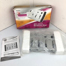 Radio Shack 4 Channel Stereo Sound Mixer In the Box No Power Cord with Manual