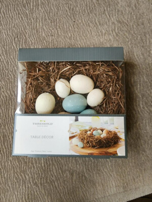 THRESHOLD BIRDS NEST EGGS