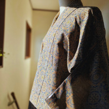   Excellent  antique kimono,japanese kimono , kimono robe,ikat kimono,