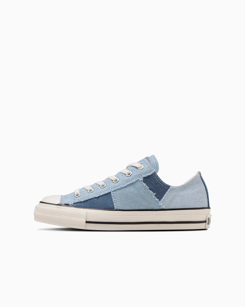 CONVERSE ALL STAR R DENIM PATCHWORK OX Light Blue Chuck Taylor Japan Exclusive