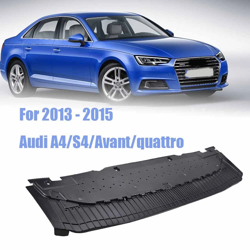 Cubierta protectora contra salpicaduras de parachoques delantero para Audi S4 A4 2013 2014 2015 2016 con línea S Foto 2 de 4