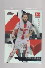 MARCO HOGER 2020-21 TOPPS FINEST BUNDESLIGA REFRACTOR CARD #54
