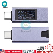 Digital Voltage Current Meter USB Type-C Charging Tester Power Capacity Detector