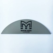 4pcs Replacement Martin Audio 138mm Speaker logo Badge Small Aftermarket