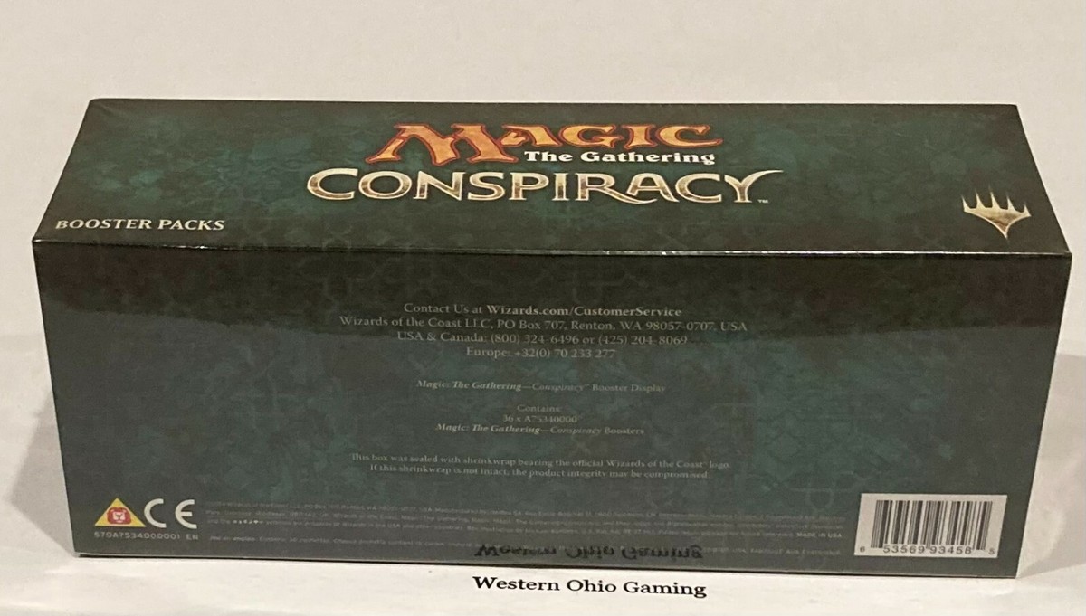 mtg conspiracy booster box price Amazon.com: MTG Magic the Gathering Conspiracy Take the Crown Booster Box :  Toys & Games main image 0