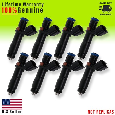 Genuine Ford Motorcraft 5C3E-DB 5C3E-DC 8x Fuel Injectors 5.4L SOHC F150 F250 F3
