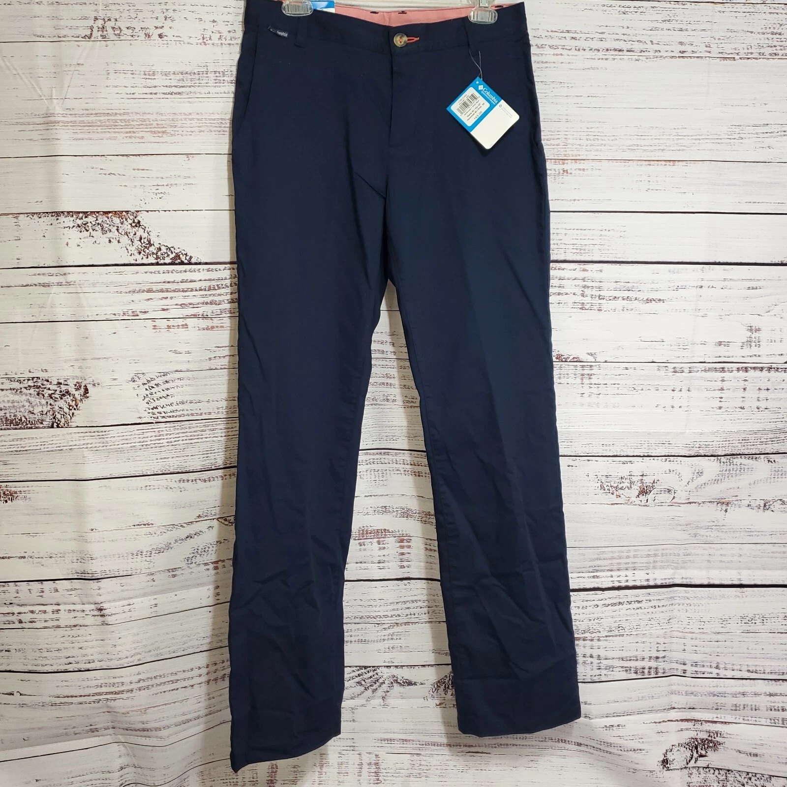 Columbia PFG Dockside Blue Pants Mens Size 30x32 NEW