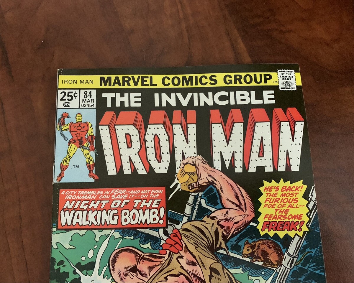 The Invincible Iron Man #84 (VF) 1976 Marvel Comics x-men Spider