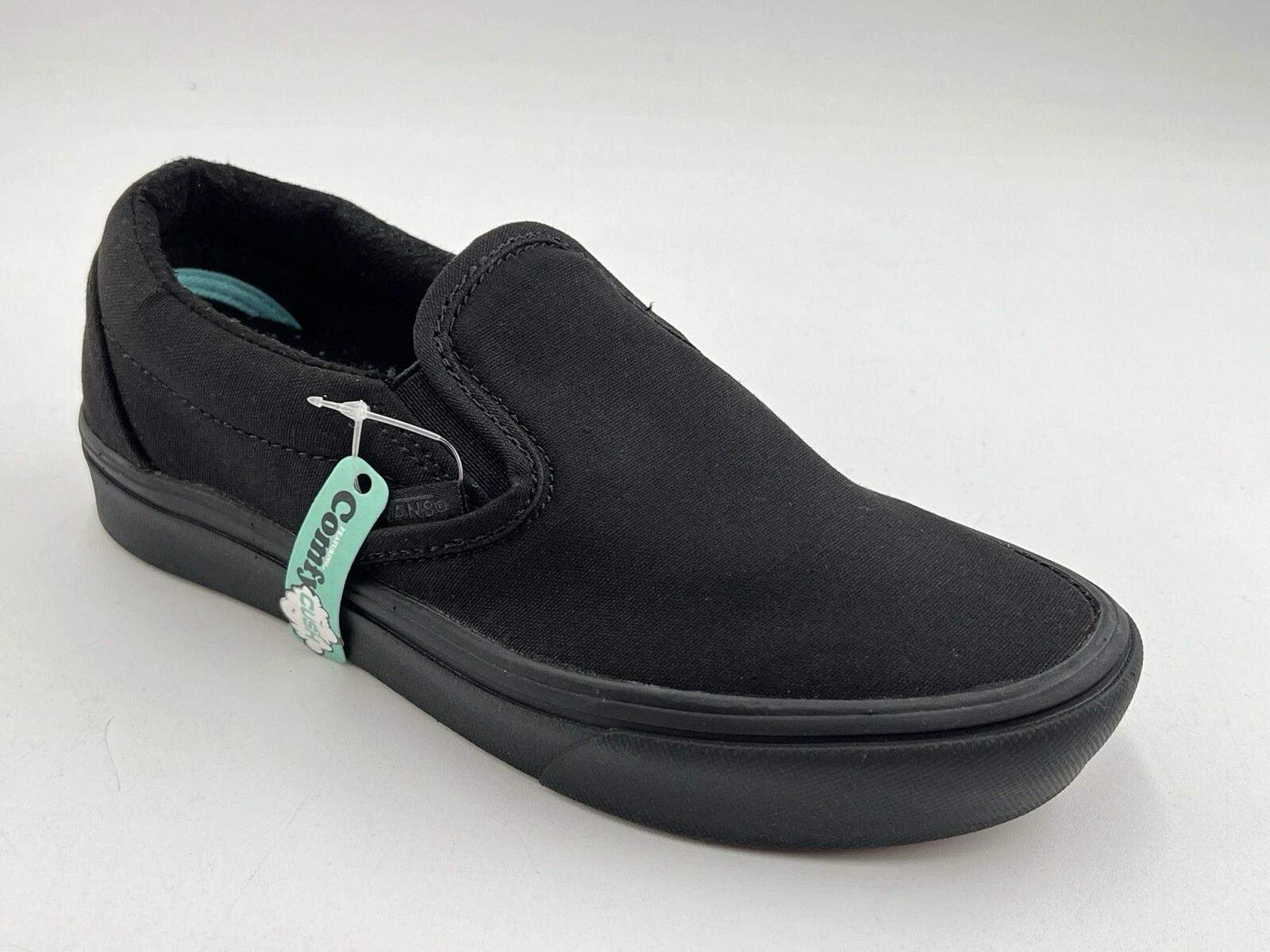 NEW VANS COMFYCUSH SLIP-ON For Men's SZ 3.5 UNISEX For Women's SZ 5 Black Black