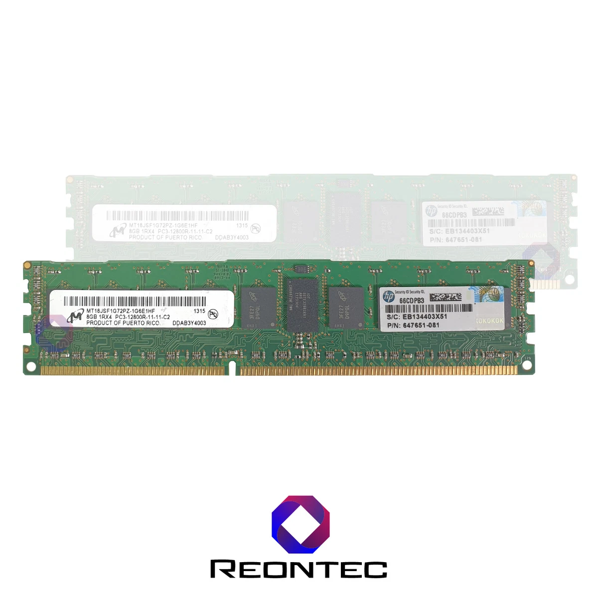 128 Go (8x16 Go) Mémoire Micron ECC Serveur - DDR4 SDRAM 2G1A2IK
