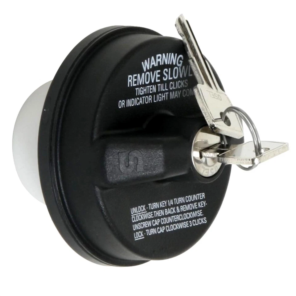 Tapa de gasolina de bloqueo tipo fabricante original Ford & Lincoln para tanque de combustible con llaves Stant 10510 Foto 2 de 3