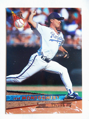 Jeff Montgomery #566 Fleer Ultra 1993 Baseball Card (Kansas City