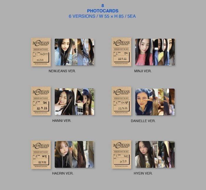 NewJeans - 1st EP 'New Jeans' Bluebook ver - Hanni Ver | eBay