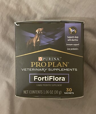 Purina Pro Plan FortiFlora Dog Supplement 30011 30 Count