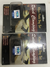 Pack of 10 each 1-1/2" & 2" Pinch Dogs With Square Back & Tapered Legs