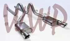 OPENBOX Stainless 3" Dual CatBack Muffler Exhaust 11-12 Ford Shelby GT500 5.4L