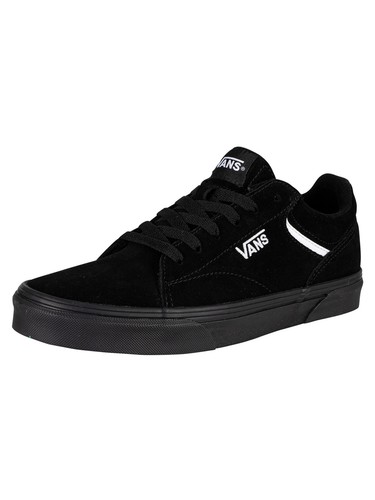 Vans Mens Seldan Suede Trainer, Black 