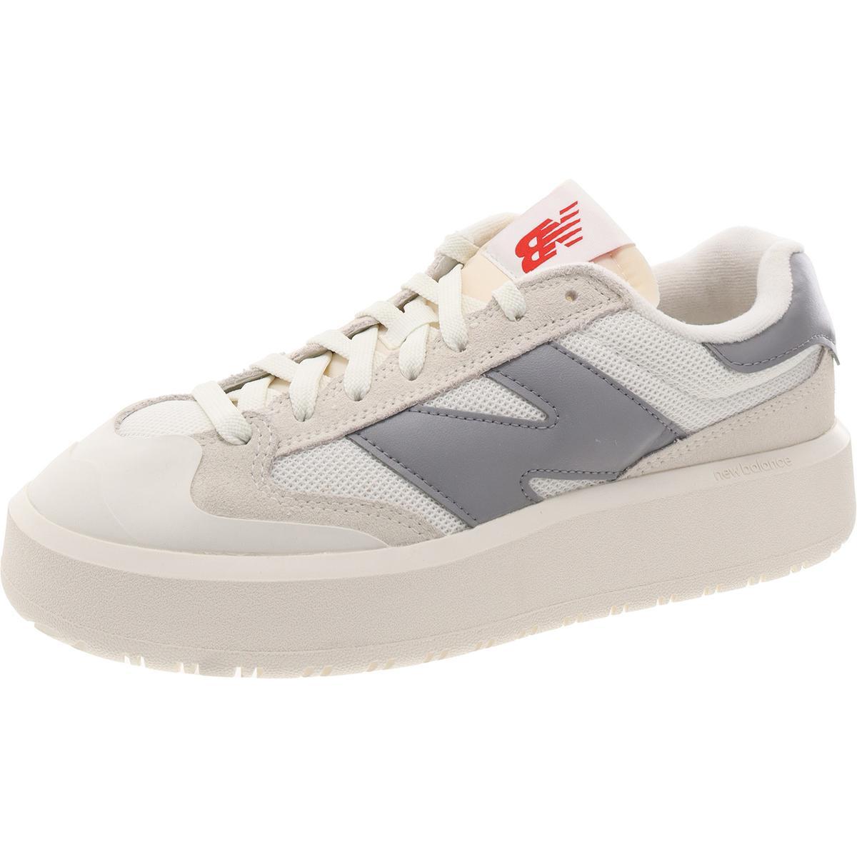 New Balance Mens CT302 White Basketball Shoes Sneakers 8 Medium (D) BHFO 6285