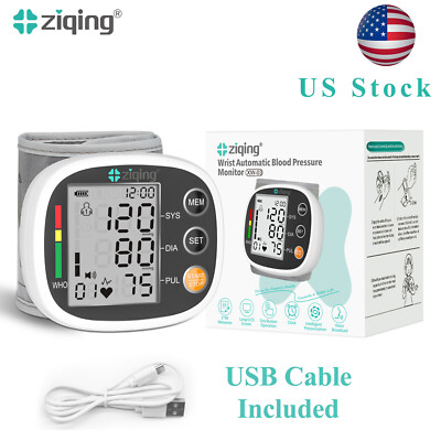 #ad #ad Digital Blood Pressure Monitor Wrist BP Cuff Automatic Heart Rate Machine $14.99