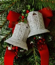 SILVER BELLS CHRISTMAS PLASTIC CANVAS PATTERN INSTRUCTIONS