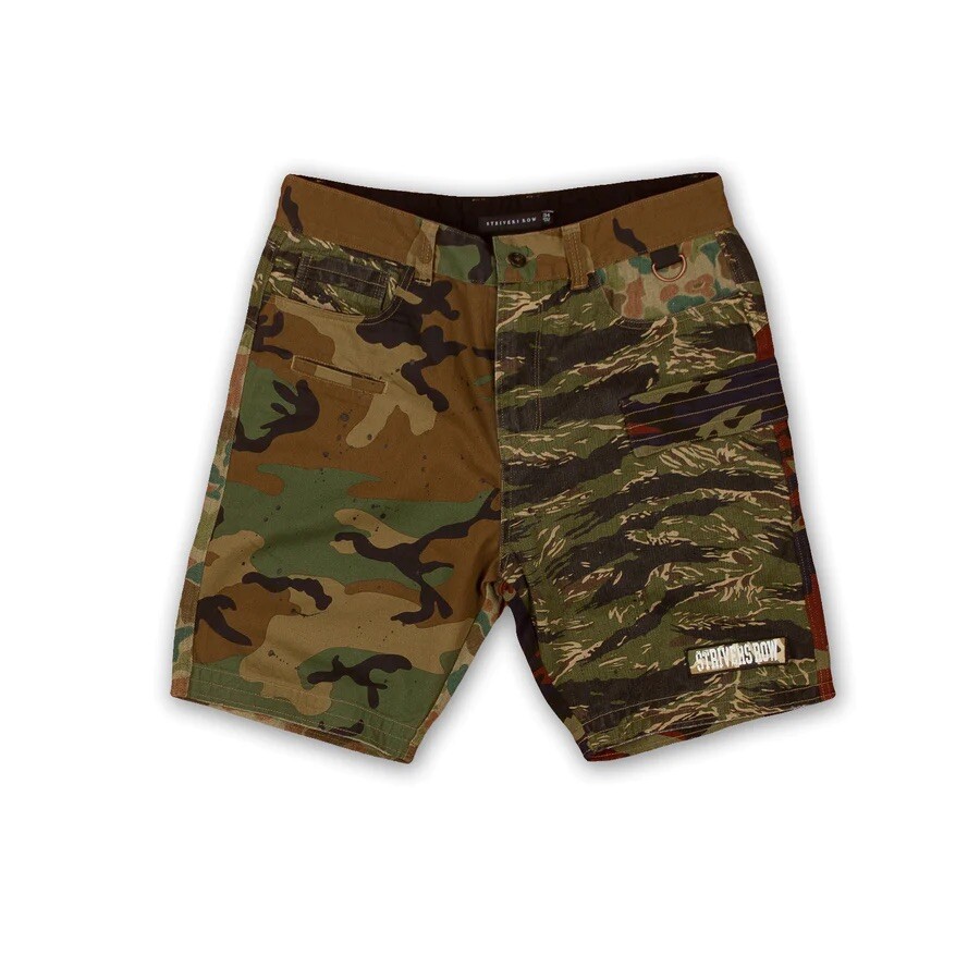 FILA Strivers Row Covert Short Mixed Camo Sz. 32