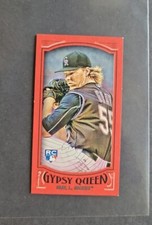 Jon Jonathan Gray 2016 Topps Red Gypsy Queen Mini #1/5 RC Rockies Rangers Rookie
