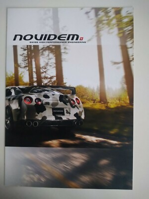 NOVIDEM Swiss High Performance Engineering Company Info German Brochure c.2012