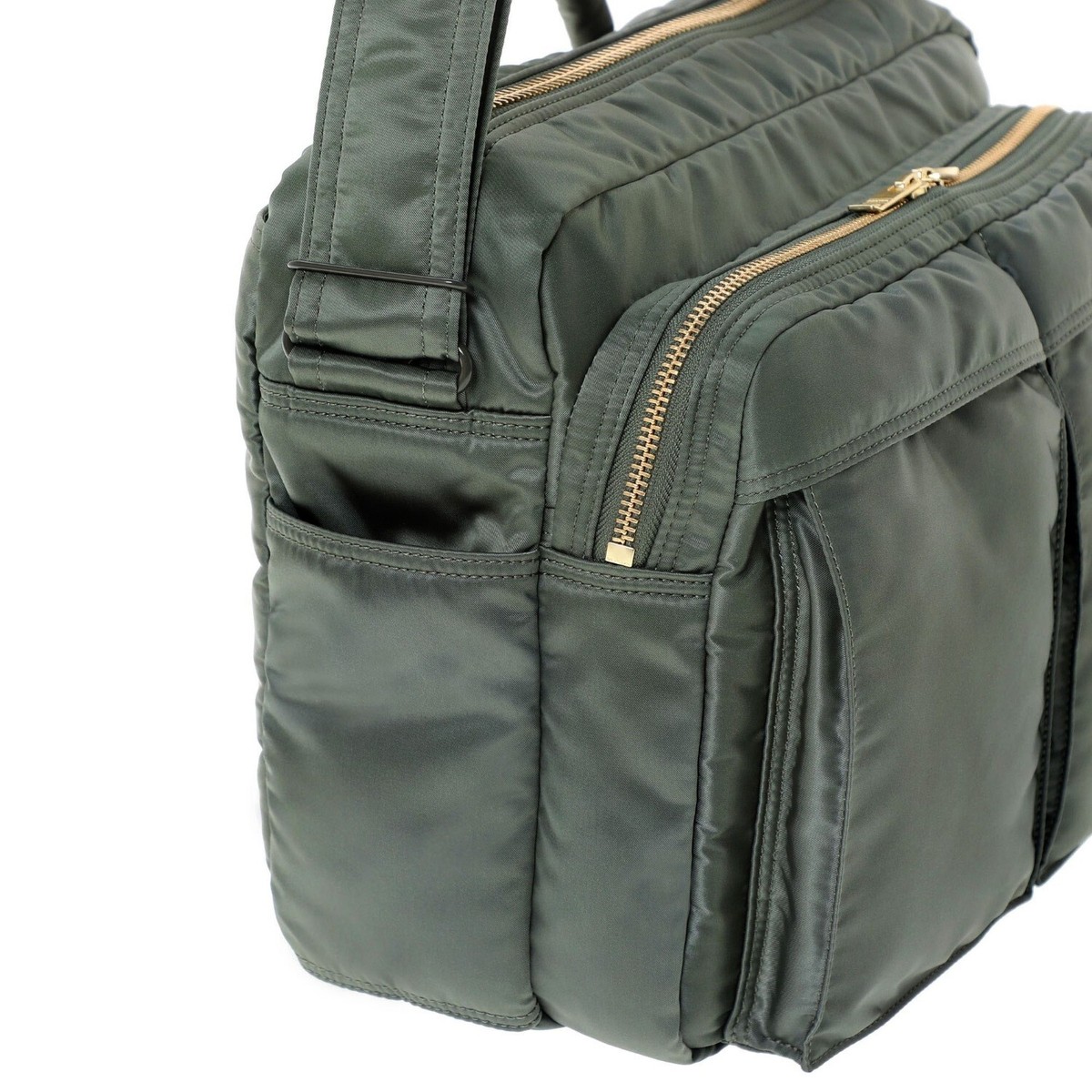 PORTER TANKER SLING BAG W zip (XL) 622-15153 Sage Green PORTER TANKER SLING BAG W zip (XL) 622-15153 Sage Green