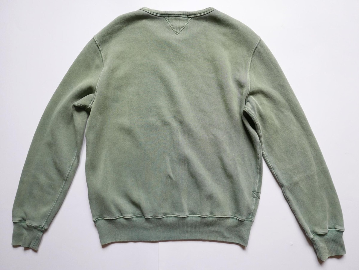 Ralph Lauren RRL Double Sweatshirt Crewneck Crest Distressed