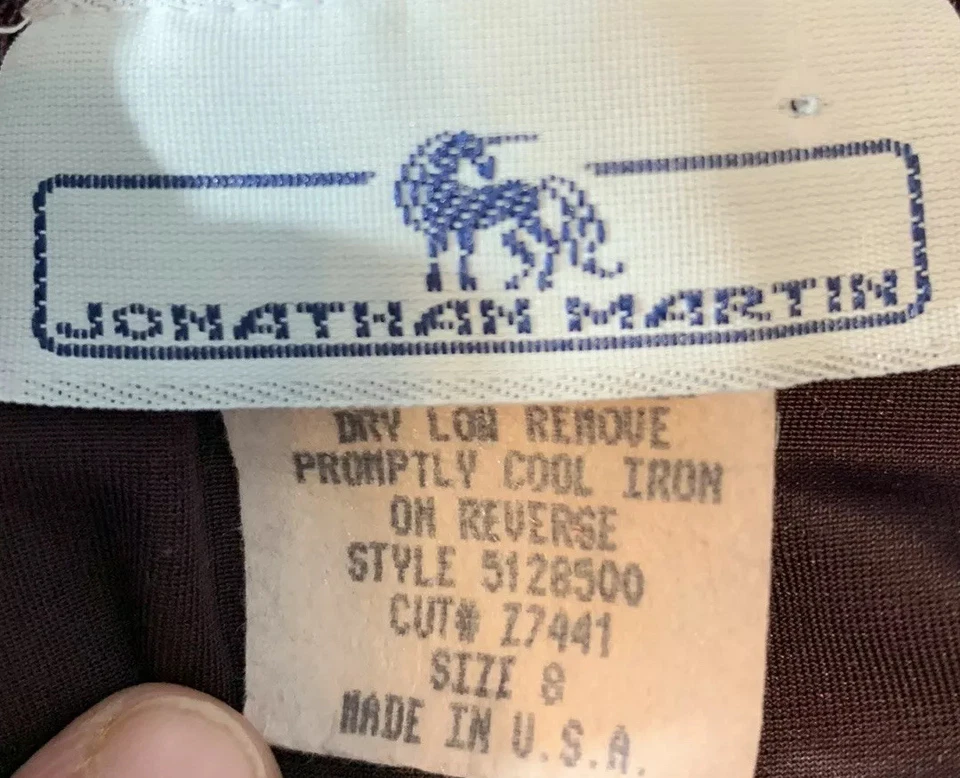 Vestido vintage de terciopelo púrpura profundo Jonathan Martin para niña talla 8 fiesta navideña Foto 3 de 3