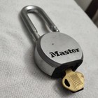 Master Lock Outdoor Padlock Heavy Duty Keyed Lock Tough Cut Steel 3” Shackle — photo 2