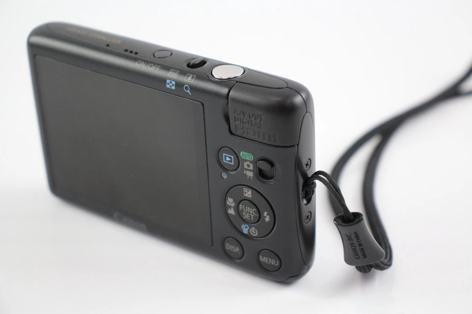 Canon IXUS 130 Digital Compact Camera Working w/ Canon 4x IS Zoom Lens - Image 4 of 4