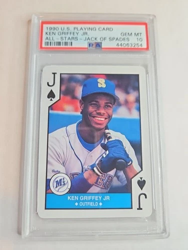 1990 Ken Griffey JrU.S. Playing Card- MLB All-Stars  #JS PSA 10 Gem Mt!