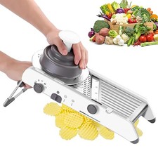 Profi Gemüsehobel Verstellbar Mandoline Gemüseschneider Küchenhobel Küchenreibe