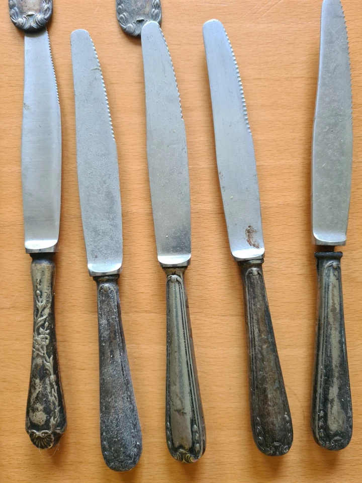 altes Besteck 32 teilig - Bild 3 von 4