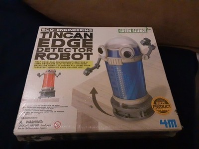4M Green Science Tincan Edge Detector Robot Ages 8+ DIY Kit Award Winner