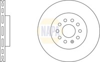 2X Napa Bremsscheibe BelüFtet Ø314Mm FüR VW Tiguan Allspace BW2 Sharan 7N 7N1