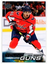 2022-23 Upper Deck Young Guns Lucas Johansen Rookie Washington Capitals #482