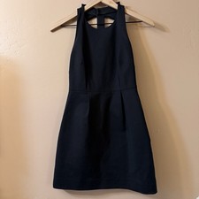 Kate Spade Black Bow Dress Size 0 Mini Little Black Dress Classic