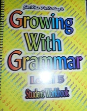 Jac Kris Publishing's Growing With Grammar Level 5 Student Workbook New Sealed