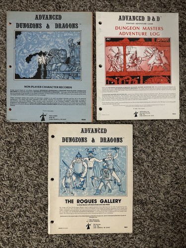AD&D (Mixed Lot Of 35) Of Modules/ Player Character Record Sheets/ Miniatures - Picture 4 of 24