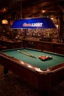 RARE Vintage COORS Light Beer Blue Poker Pool Table Hanging Bar Light Sign