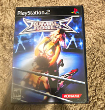 Konami Rumble Roses PS2 Case Manual Included M NTSC-U/C Fighting 2004