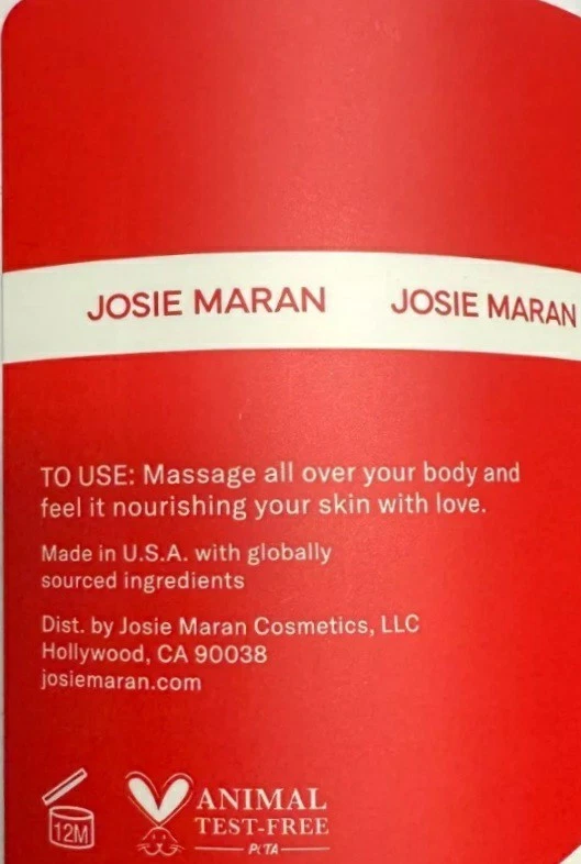 Lote de 3 paquetes de aceite de argán batido Josie Maran 20 OZ MANTEQUILLA CORPORAL HORNEADA LIMÓN BLISS  Foto 2 de 4