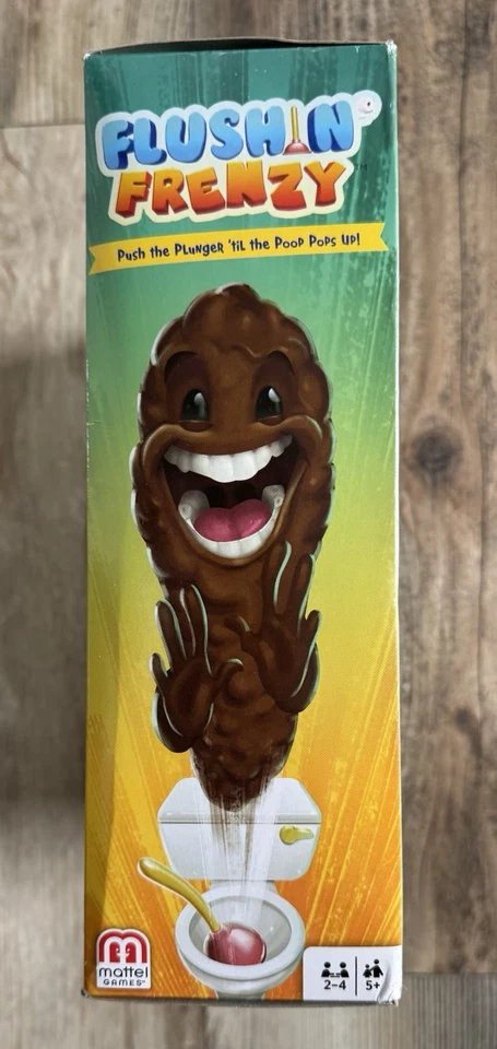 Juego de mesa Flushin' Frenzy Mattel 2018 para niños 🌟 ¡Nuevo y sellado! Foto 2 de 4