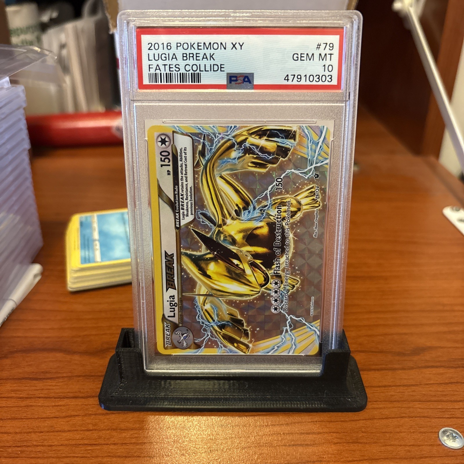 Lugia BREAK 79/124 Fates Collide Holo PSA 10 GEM MINT