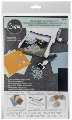 Sizzix Chrome Precision Base Plate-For Intricate Thinlits 660470