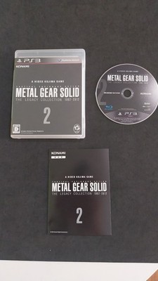 METAL GEAR SOLID THE LEGACY COLLECTION DISK 2 PLAYSTATION 3 PS3 JAPAN USED LEGG